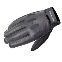 코미네 오토바이 가죽 장갑 여름 빈티지 클래식 스쿠터 글러브 GK161 BLACK, BLACK-XL