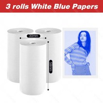 라벨 프린터 터치 인쇄 Niimbot 네임택 브라더 무선, 3 WhiteBlue Notes, CHINA