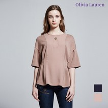 올리비아로렌 라운드 블라우스형 티셔츠 VOCALTF7231