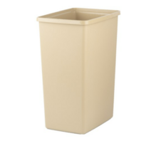 바이굿즈 종량제 분리수거 쓰레기통 75L, 미색, 1개