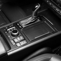 유투카 제네시스 G80 DH 스포츠 튜닝 기어패널 커버 카본 몰딩 실내 튜닝 용품, 기어패널 커버 3P, G80 DH(13년~15년형)