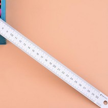 사무용 작업용 쇠 자 철자 스틸자 30cm, 스틸자 30cm P10023