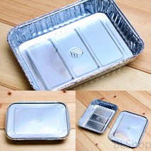 5P 은박도시락 SET 20X15CM