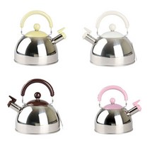 요시카와 휘슬 보리차 물 휘파람 휘바람 주전자 2사이즈, 초코, 2.5리터