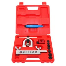 동관 확장기 파이프 머신 확관기 더블 플레어 도구 키트 세트 11 개 튜브 수리 클램프 벤더 정비 브레이크 배관공 구리 황동, 한개옵션0