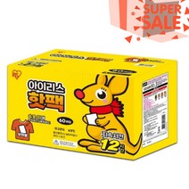 아이리스 의류 부착용 핫팩 40g x 60개