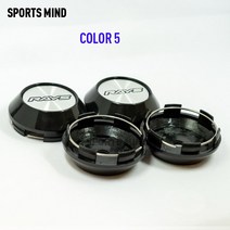 자동차 휠 센터 허브 캡 20X68MM 광선 VOLK 엠블럼 로고 CE28 림 TE37 도쿄 타임 어택, 05 COLOR 5