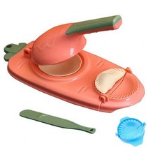 커피콩빵기계 기타뷰티소품 새로운 만두 메이커 휴대용 스킨 아티팩트 기계 래퍼 반죽 금형 주방 도구 만들기, PINK
