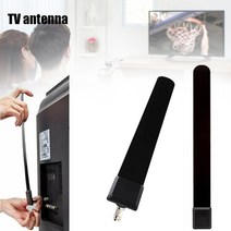 샤오미미스틱4k 샤오미tv스틱4k 미스틱 tv넷플릭스 미스틱티비 미러링 리모컨 크롬캐스트 hd 무료 위성 수신기 실내 디지털 안테나 도랑 케이블 xiaomi mistick, 협력사, 검은 색, 01 1PC antenna