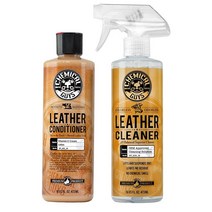 Chemical Guys Leather Cleaner Conditioner Kit 미국 케미컬가이 가죽 클리너 앤 컨디셔너 473ml 세트