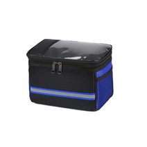 사이클링 양면 후방 랙 30L 자전거 2in1 카모트렁크 가방 산악 도로 테일 시트 파니에 팩 수하물 캐리어, [04] BlueB