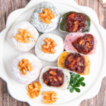 [떡집닷컴] 개별포장 호두왕찹쌀떡1.6kg, 80g, 160개