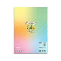 DBOMartㅣ폼텍 컬러 라벨 CD-3130 10매 1칸 A4 소라색|_ac락be베!!a쟈, +]본상품선택[+