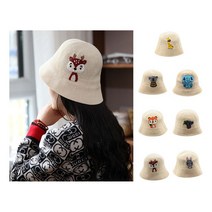 프랑스 자수 모자 헤드메이드 버킷햇 DIY 핸드 선물