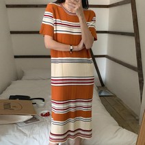 [모니카제이]발리 바캉스 골지롱원피스