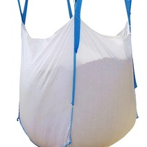 Jumbulk & Secbolt FIBC 벌크 백 U 패널 원 1톤 샌드백 길이 88.9cm 35인치 x 너비 높이 57.9L 180갤런 997.9kg 2200파운드 SWL 오픈, 10