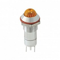 KEM 12V LED 인디케이터 고휘도형 화이트 12x33mm KLHRANU-12D12-W, 1