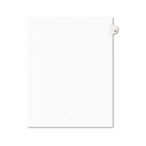 Avery Products - Avery - Avery-Style Legal Side Tab Divider Title: 52 Letter White 25/Pack - Sol, 1, mortgage documentation files