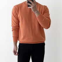 간빠레 21컬러 봄 가을 겨울 부드러운 라운드 니트
