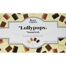 씨즈캔디 어솔티드 롤리팝스 Sees Candies Assorted Lollypops 595g