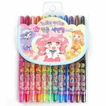 페어리루 12색 빙글 연필 빙이연필 학용품 캐릭터연필 문구 판촉, 단품