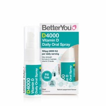베러유 디4000 데일리 비타민D 구강 스프레이, 15ml, 2개