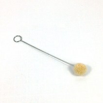 갈색가죽 가죽공예 양털봉 약칠기 기리메 엣지코트 단면마감제칠, 1개