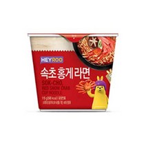 속초홍게라면 115g x 4개 얼큰매운해물맛, 상세페이지 참조
