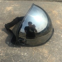 쇼웨이헬멧 BULLBIKER 오토바이 헬멧 버블 바이저 렌즈 고글 벨 모토 3/로얄/SHOEI P-ZERO/심슨 레트로 안, 11 L002 to Silver