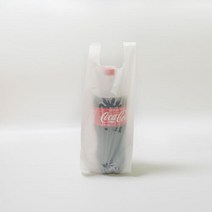 음료수 비닐 투명 긴비닐봉투 손잡이 콜라봉지(대) 페트병 1.5L/2000장, 1.5l