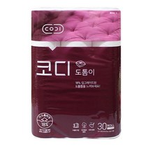 [자바라쇼핑] 코디 도톰이 3겹 화장지 30롤 화장지 두루마리 화장지 _ kig0337*20230203EA, 쿠팡 1, 쿠팡 본상품선택