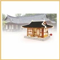 영공방 목재모형 오르골 기와집 (YM862-12)공작완구 공방 목재모형 목재모형키트 입체모형, 본상품