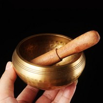 싱잉볼 명상종 요가종 스트레스 해소 명상 치유, 중자(폭11cm)