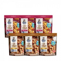 퀘이커 오트그래놀라200g 골든넛츠X3봉+크랜베리X3봉