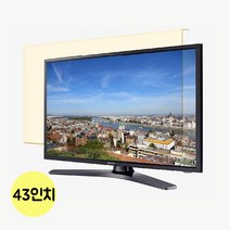 블루라이트 차단 TV 보안기 43인치