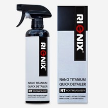 리오닉스 나노 티타늄 퀵디테일러 유리막코팅 광택제 물왁스, 1개, 500ml