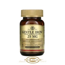 솔가 철분 젠틀 아이언 25mg 90베지캡슐, 1병