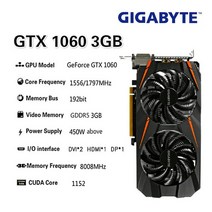 지포스 RTX GTX JETSON 그래픽카드 gigabyte gtx 1060 3g 5g, 가 gtx 1060 3GB