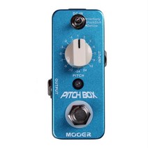 입문용 일렉기타 멀티이펙터 mooer mps1 피치 박스 페달 3가지 효과 모드 하모니, 없음