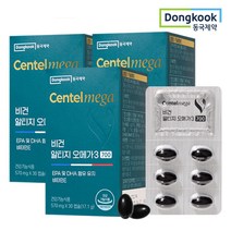 동국제약 비건 인증 비린내 없는 rTG 알티지 식물성 오메가3, 3박스, 30캡슐