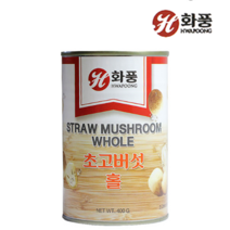 화풍 초고버섯 (홀) 버섯 통조림, 400g, 30개입