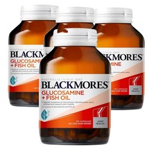 블랙모어스 호주 Blackmores Glucosamine & Fish Oil 글루코사민 & 피쉬오일 90캡슐, 4팩