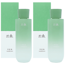 한율 어린쑥 수분진정 토너 150ml x 2개 성인 좁쌀 청소년여드름 피부속건조 20대남자 트러블화장품