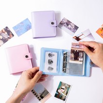 미뉴잇 마카롱 3공 콜렉트북, 핑크