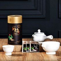 고려 장수 인삼차 3gx30포 국산 6년근 인삼 가루 과립 100% 사포닌 건강차 한방차 면역력 피로회복 항산화 기억력 활력증진 온가족 명절선물, 3g x 30포 2개