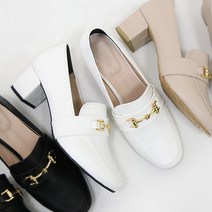 힐슈빌 여성용 가죽 3색 금장포인트 가죽소재 로퍼 단화 SD5040-1