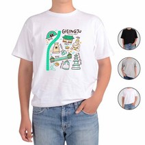 아토가토 국내여행 경주 불국사 티셔츠
