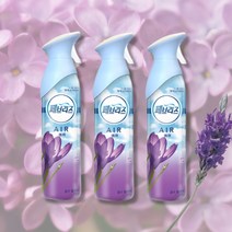 페브리즈 에어 비내린 초원 275g X 3개, 봄의 소생 3개