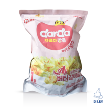 다르다 팝콘 버터갈릭맛 400g, 1개
