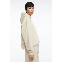 H&M 에이치앤엠 박시 오버핏 드로 드로우 스트링 후드티 127152